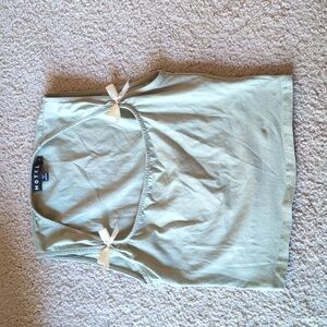 Motel Rocks Sage Green Top